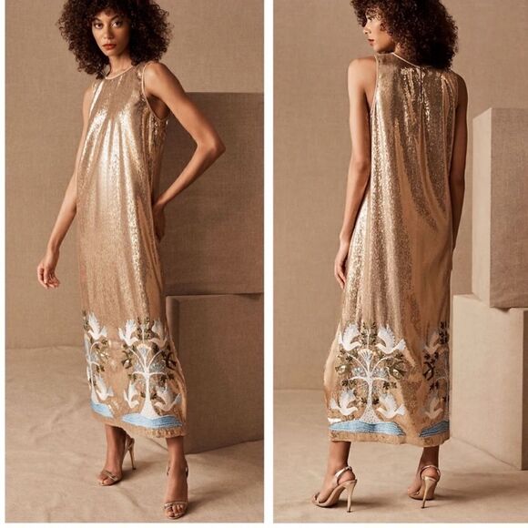 Anna Sui x BHLDN Linnea Sequin Dress - Picture 2 of 5